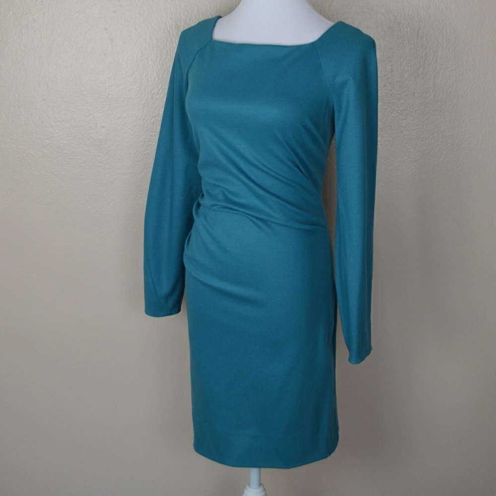 Diane Von Furstenberg HANNAH Wool Sheath Dress - Picture 2 of 7